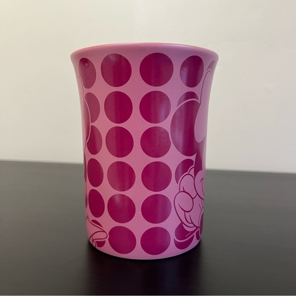 Disneyland Resort Disney Parks Minnie Mouse Pink Polka Dot Coffee Tea Mug - Picture 4 of 10